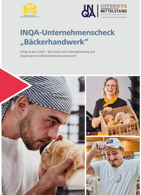 Bäcker bei der Arbeit, Brot und Backwaren im Fokus.