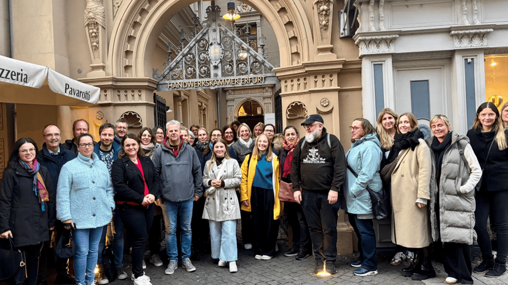 Gruppenfoto bei der ZDH-Fachtagung Personalberatung in Karlsruhe.