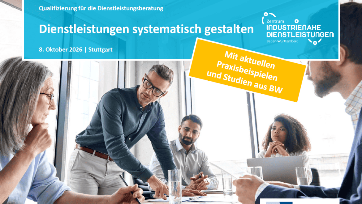 Team bei Workshop zur Dienstleistungsentwicklung in Karlsruhe.